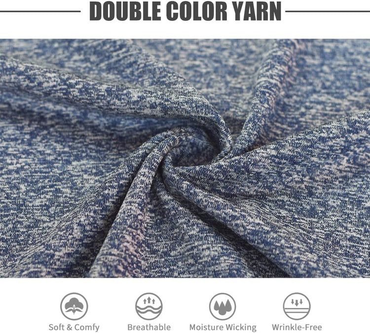 Athletic Shirts for Men Short Sleeve Quick Dry Workout Running Gym Sport Exercise Tee Moisture Wicking