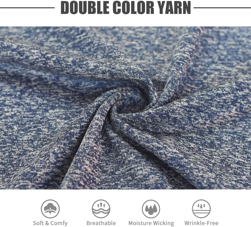 Athletic Shirts for Men Short Sleeve Quick Dry Workout Running Gym Sport Exercise Tee Moisture Wicking