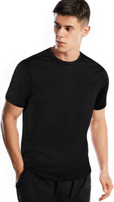 Athletic Shirts for Men Short Sleeve Quick Dry Workout Running Gym Sport Exercise Tee Moisture Wicking