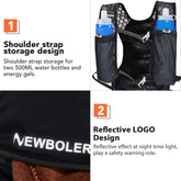 Outdoor Trail Running Backpack Ultralight Women Men Running Race Hydration Vest Running Bag for Marathon Hiking