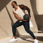 Mens Lightweight Joggers Pants, Cargo Athletic Sweatpants for Men, Slim Workout Pants with Pockets