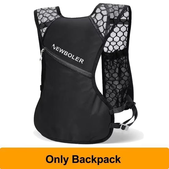 Outdoor Trail Running Backpack Ultralight Women Men Running Race Hydration Vest Running Bag for Marathon Hiking