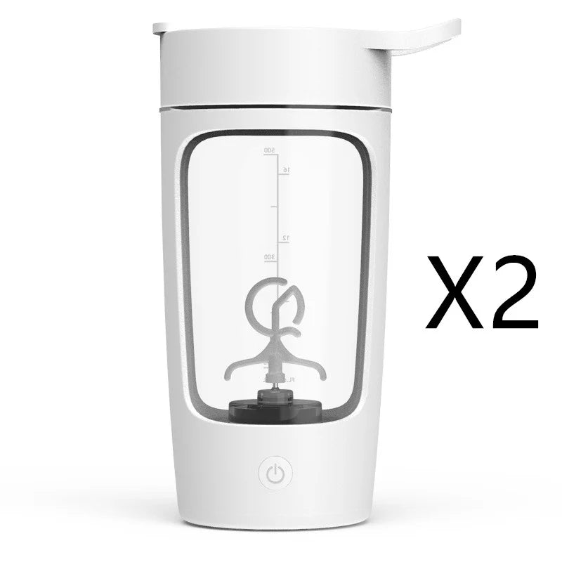 Electric Online Star Protein Shake Mixer Bottle for Gym Workout Hydration