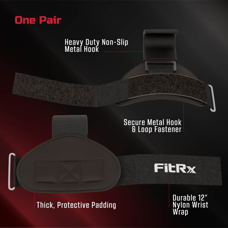 Grippro Weight Lifting Straps, Weight Lifting Wrist Straps, One Pair