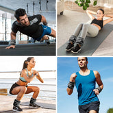 YYOJ  Ankle Weights, Adjustable Leg Weights Straps for Exercise, Wrist Weight Set for Women and Men