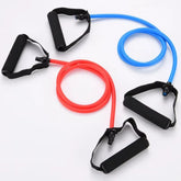 Resistance Band with Handles Yoga Drawstring Elastic Fitness Workout Tube Band Workout Strength Training