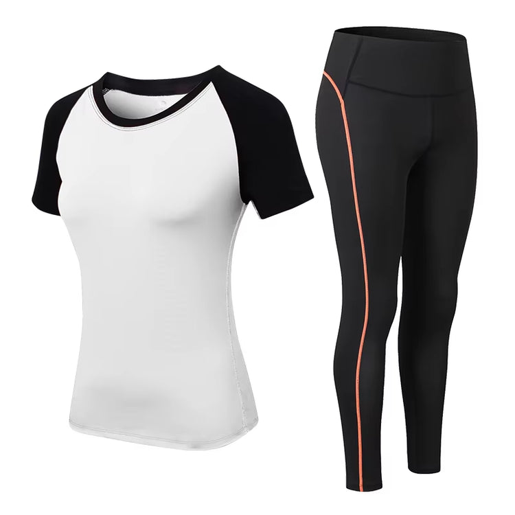 2023 Sports Woman Sportswear Yoga Set Tracksuit for Women Leggings+Gym Top Fitness Gym Suits Sport Clothing