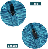 Womens Quarter Zip Long Sleeve Workout Tops 1/4 Zip Running Pullover