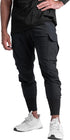 Mens Lightweight Joggers Pants, Cargo Athletic Sweatpants for Men, Slim Workout Pants with Pockets