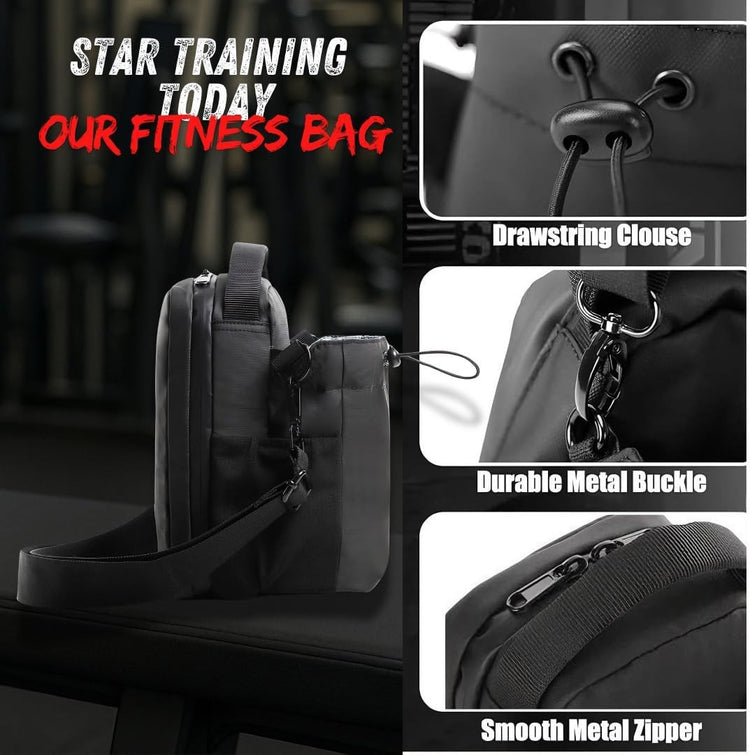 Magnetic Gym Bag, Gym Bag for Men and Women, Magnetic Fitness Bag, Fitness Bag W