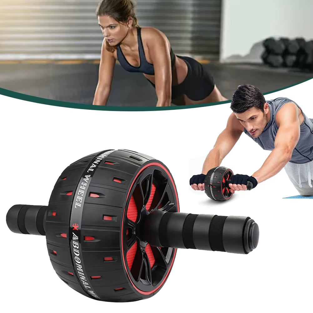 Abdominal Wheel Roller No Noise Home Gym Roller Gymnastic Wheel Fitness Abdominal Training Sports Equipment for Home Gym Muscle