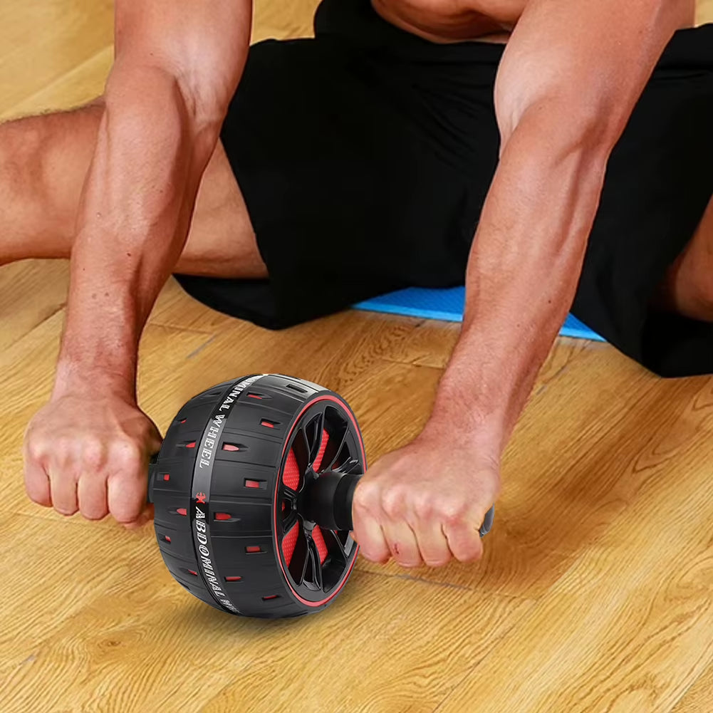 Abdominal Wheel Roller No Noise Home Gym Roller Gymnastic Wheel Fitness Abdominal Training Sports Equipment for Home Gym Muscle
