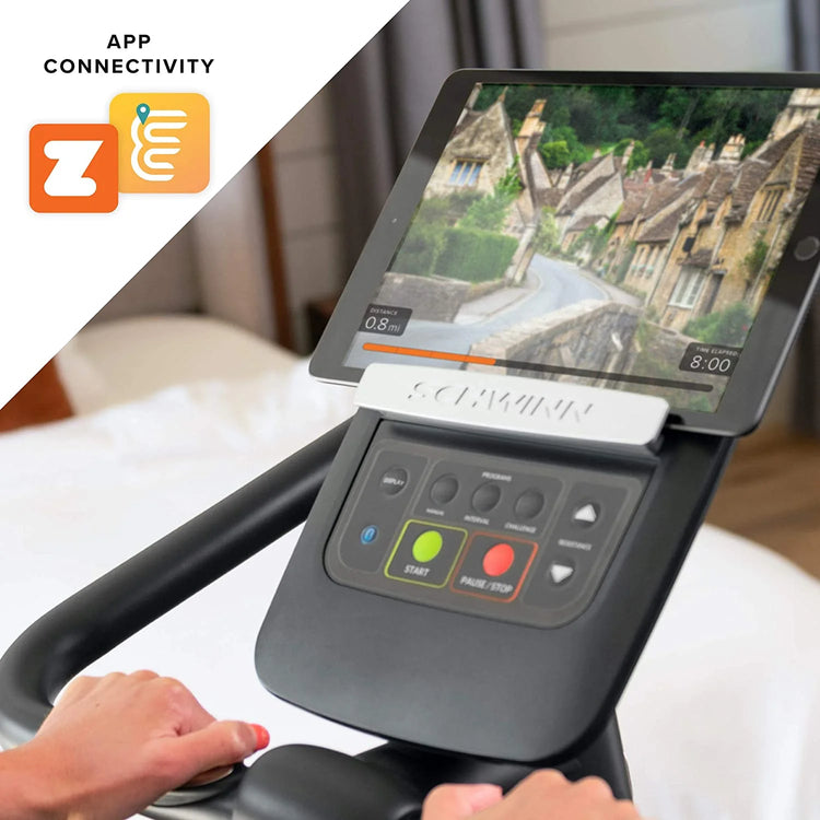 Fitness 130 Upright Stationary Cardio Home Workout Cycling Exercise Bike