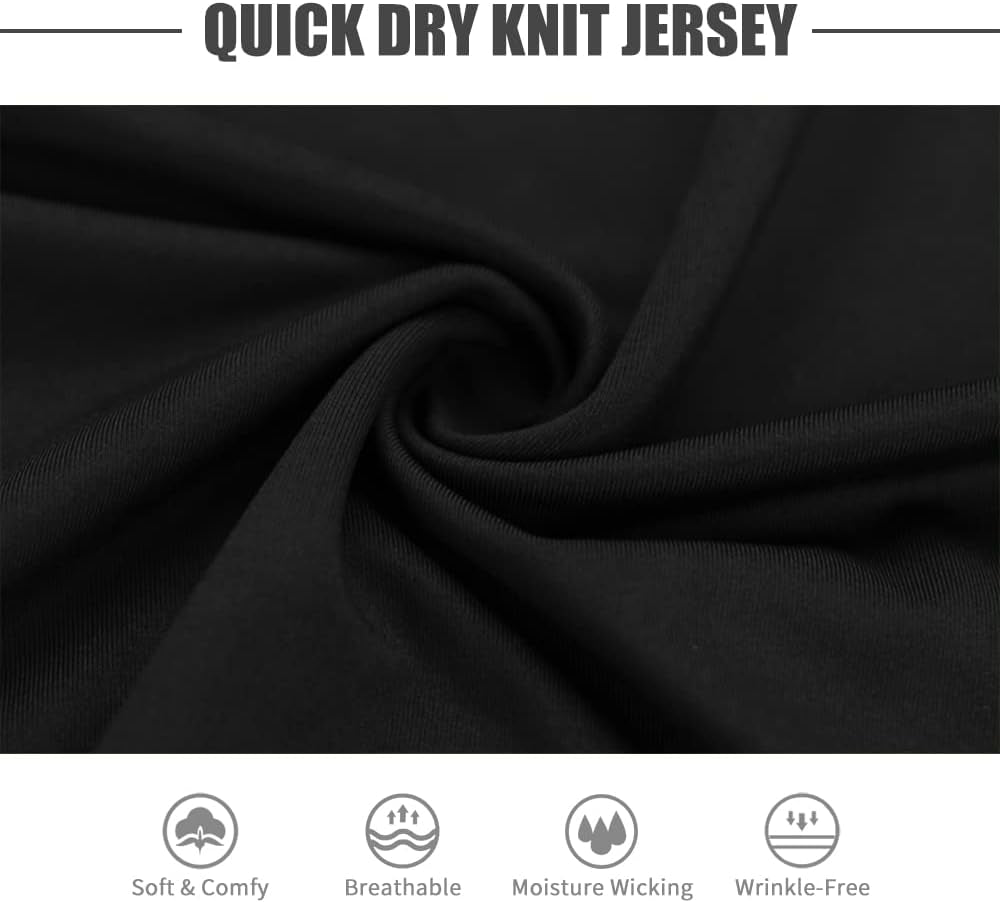 Athletic Shirts for Men Short Sleeve Quick Dry Workout Running Gym Sport Exercise Tee Moisture Wicking