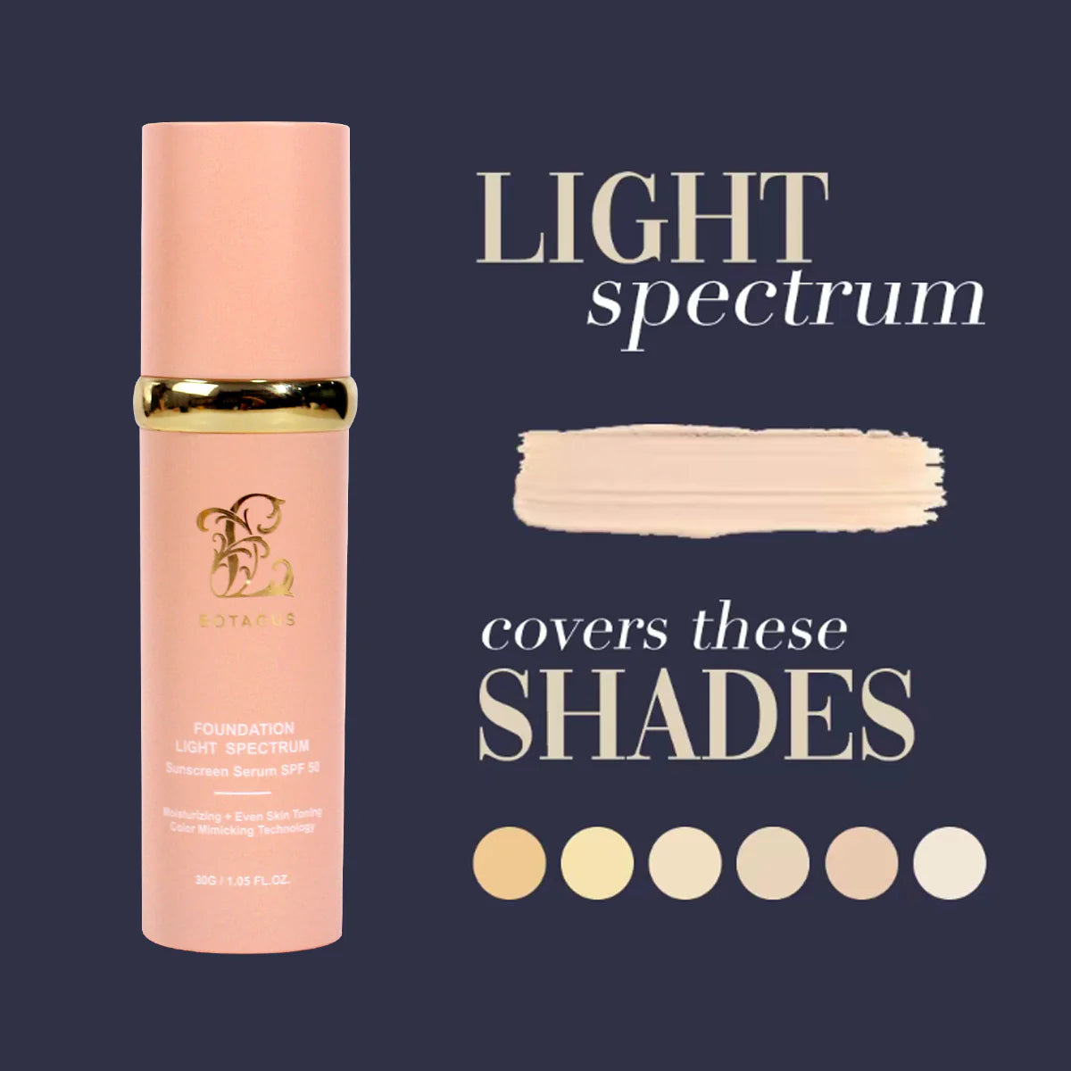 BOTAGUS Multi-Shield SPF 50, Gym & Dance Concealer, Full Coverage Spectrum Defense