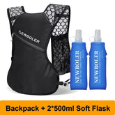 Outdoor Trail Running Backpack Ultralight Women Men Running Race Hydration Vest Running Bag for Marathon Hiking