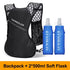 Outdoor Trail Running Backpack Ultralight Women Men Running Race Hydration Vest Running Bag for Marathon Hiking